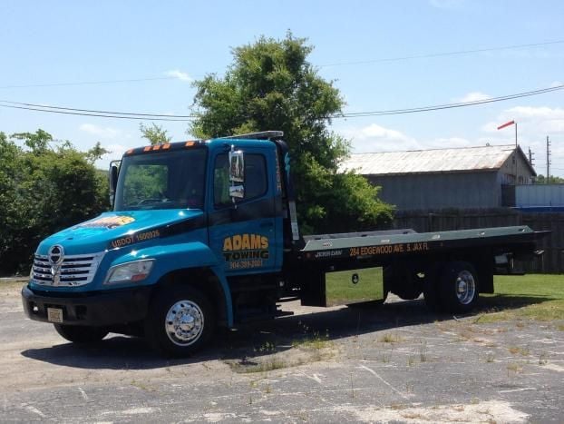 Service vehicle for Adams Towing